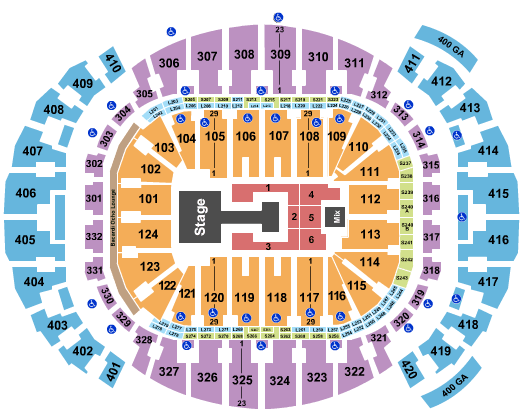 Kaseya Center KATSEYE Seating Chart